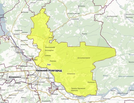 Новые границы муниципальных образований установлены в Нижегородской области - фото 1