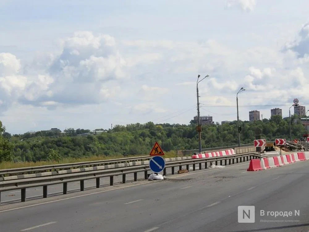 Мызинский мост частично перекроют в Нижнем Новгороде