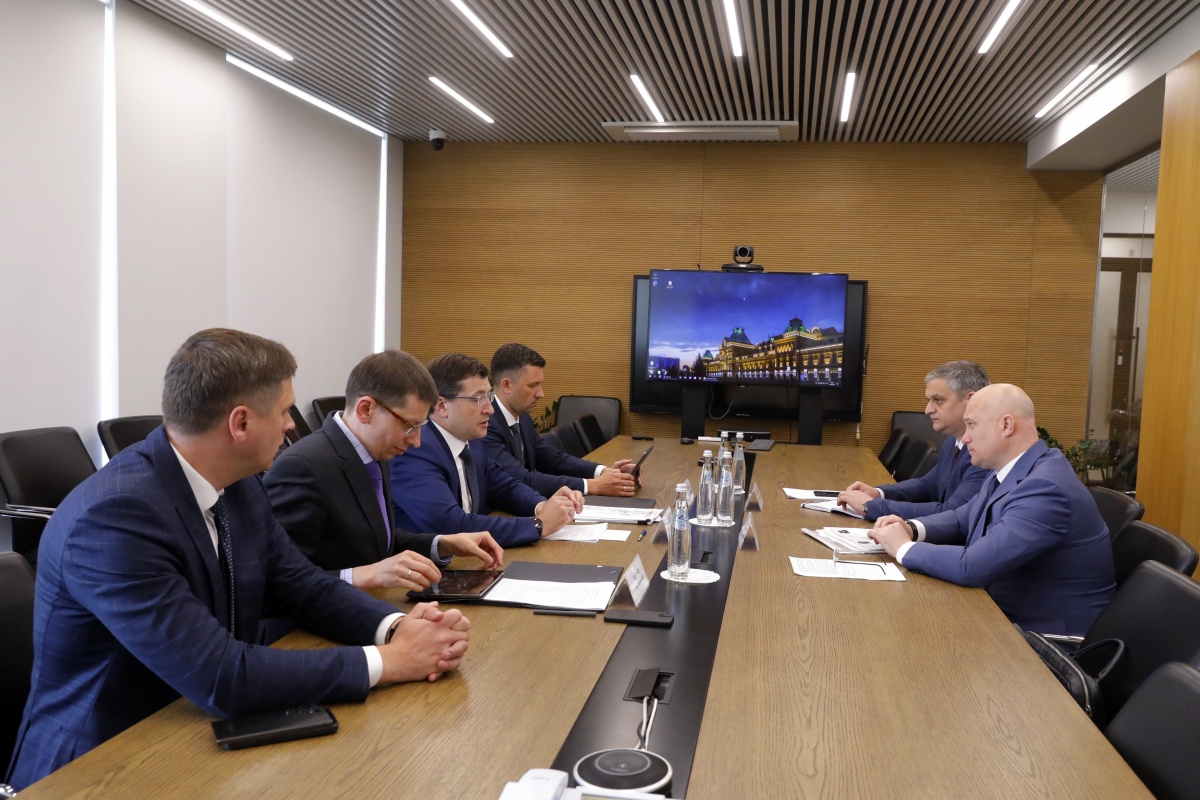 Нижегородский губернатор встретился с новым главой Почты России по региону - фото 1