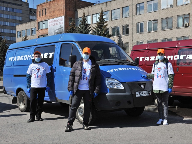 «Группа ГАЗ» доставила продукты ветеранам предприятий в рамках благотворительной акции