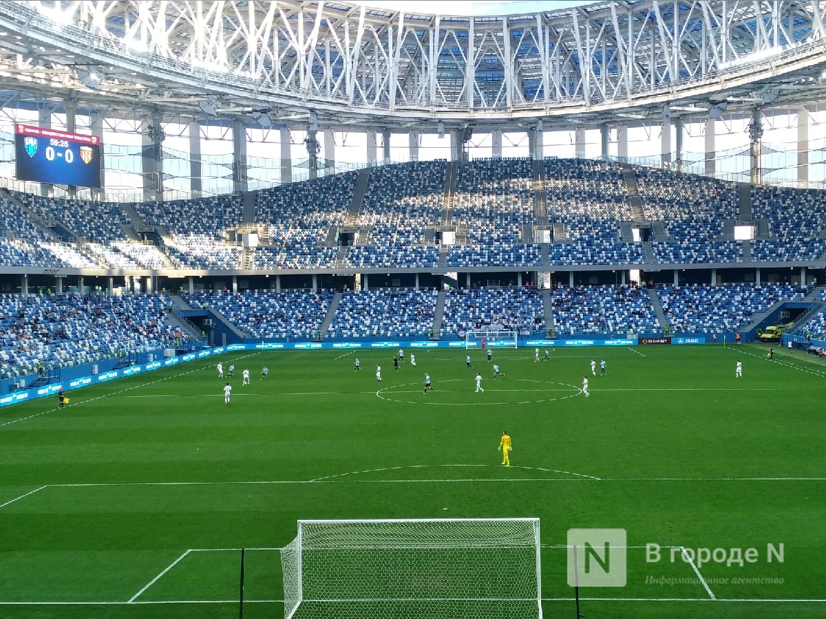 ФК «Нижний Новгород» сыграл вничью с «Аланией-Владикавказ»