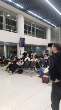 Опубликованы фото из нижегородского аэропорта, который принял рейсы в Москву - фото 3