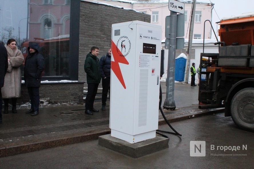 Нижегородская область заняла третье место по числу зарядок для электромобилей