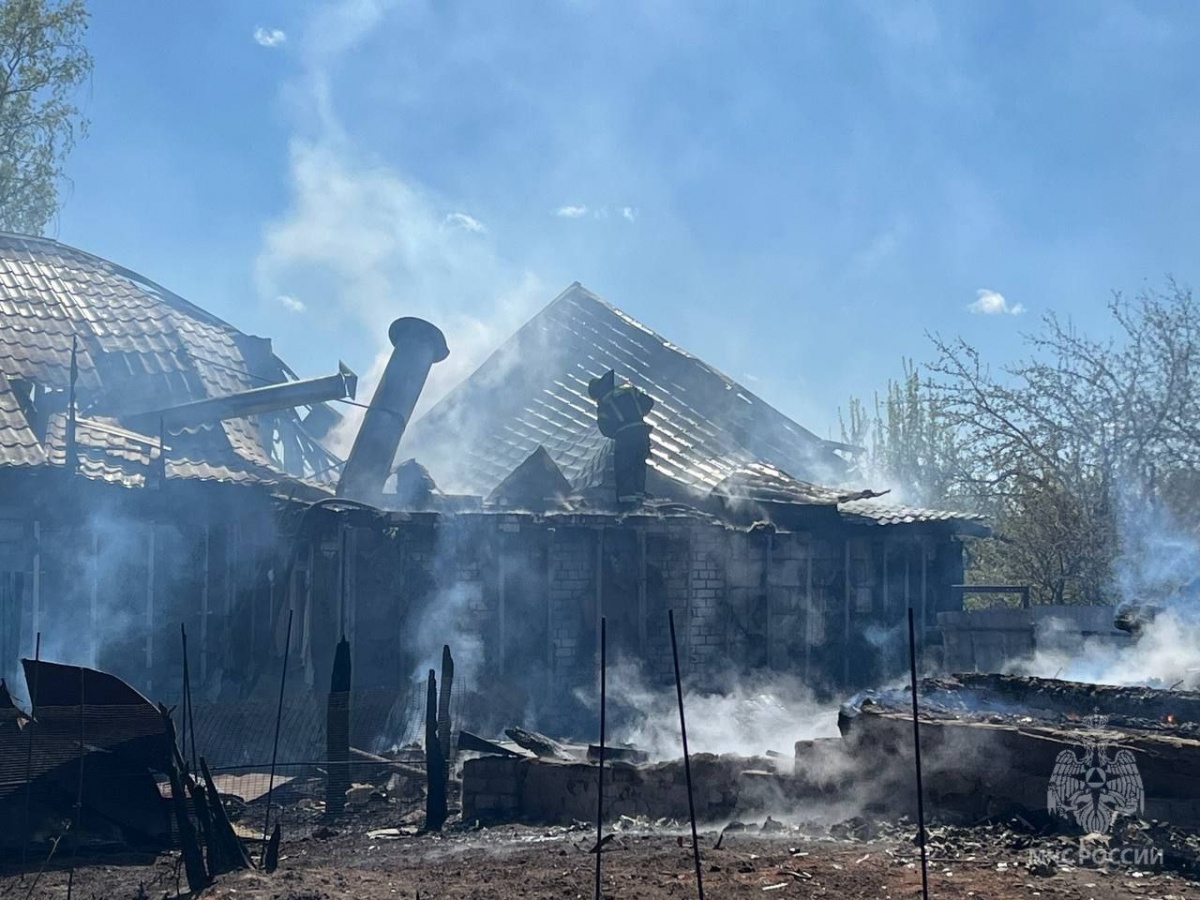 Трое человек погибли на пожаре в Нижегородской области - фото 1