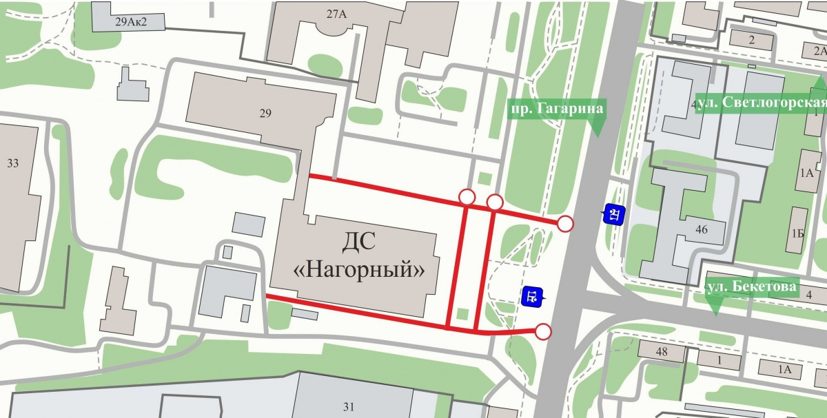 Движение транспорта у нижегородского Дворца спорта запретят 6 января - фото 1