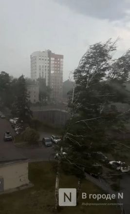 Гроза, ливень и град обрушились на Нижний Новгород: фото - фото 3