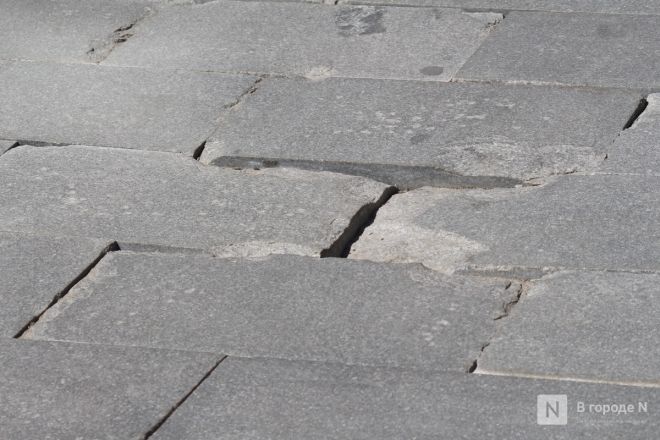 И снова провал: что не успели отремонтировать в Нижнем Новгороде после зимы — фоторепортаж - фото 62