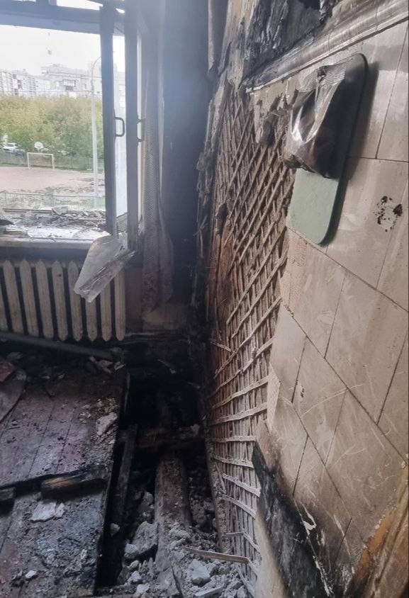 40 человек эвакуировали из горящего дома в Нижнем Новгороде - фото 1