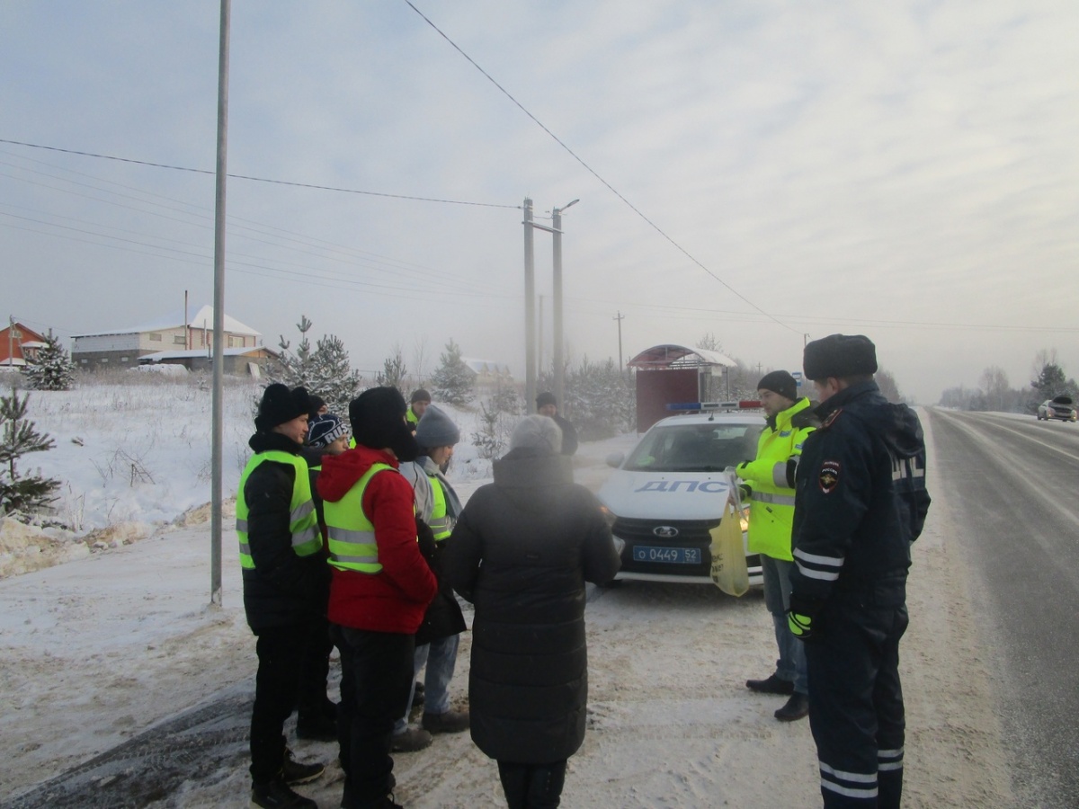 Нижегородские госавтоинспекторы и отряд ЮИД провели акцию &laquo;Внимание водитель!&raquo; - фото 1