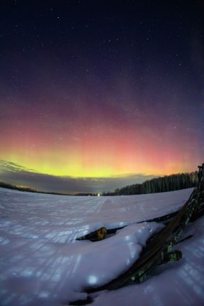 Опубликованы фотографии северного сияния в Нижегородской области - фото 6