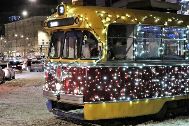 Новогодние ретро-трамваи будут работать на 5 нижегородских маршрутах - фото 2