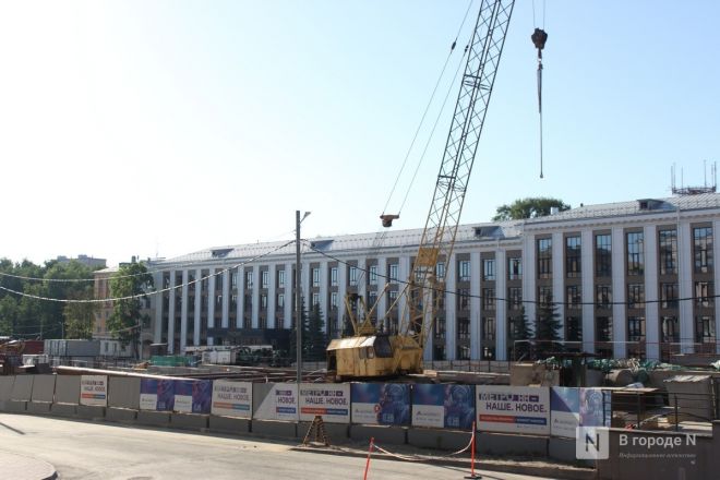 От метро до ИТ-кампуса: показываем, как сейчас выглядят самые важные стройки в Нижнем Новгороде - фото 61