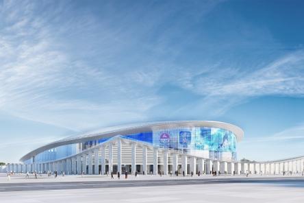 Подготовка котлована для ледовой арены началась в Нижнем Новгороде