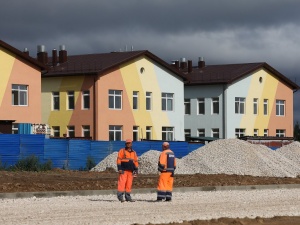 Детский сад в жилом районе Боталово-4 готов на 75%