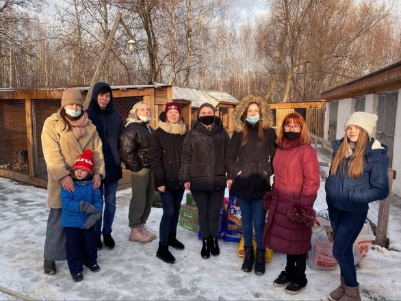 Жители Приокского района собрали 120 кг кормов для животных из приютов - фото 3