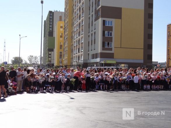 Фоторепортаж: две новые школы открылись в Нижнем Новгороде 2 сентября - фото 2