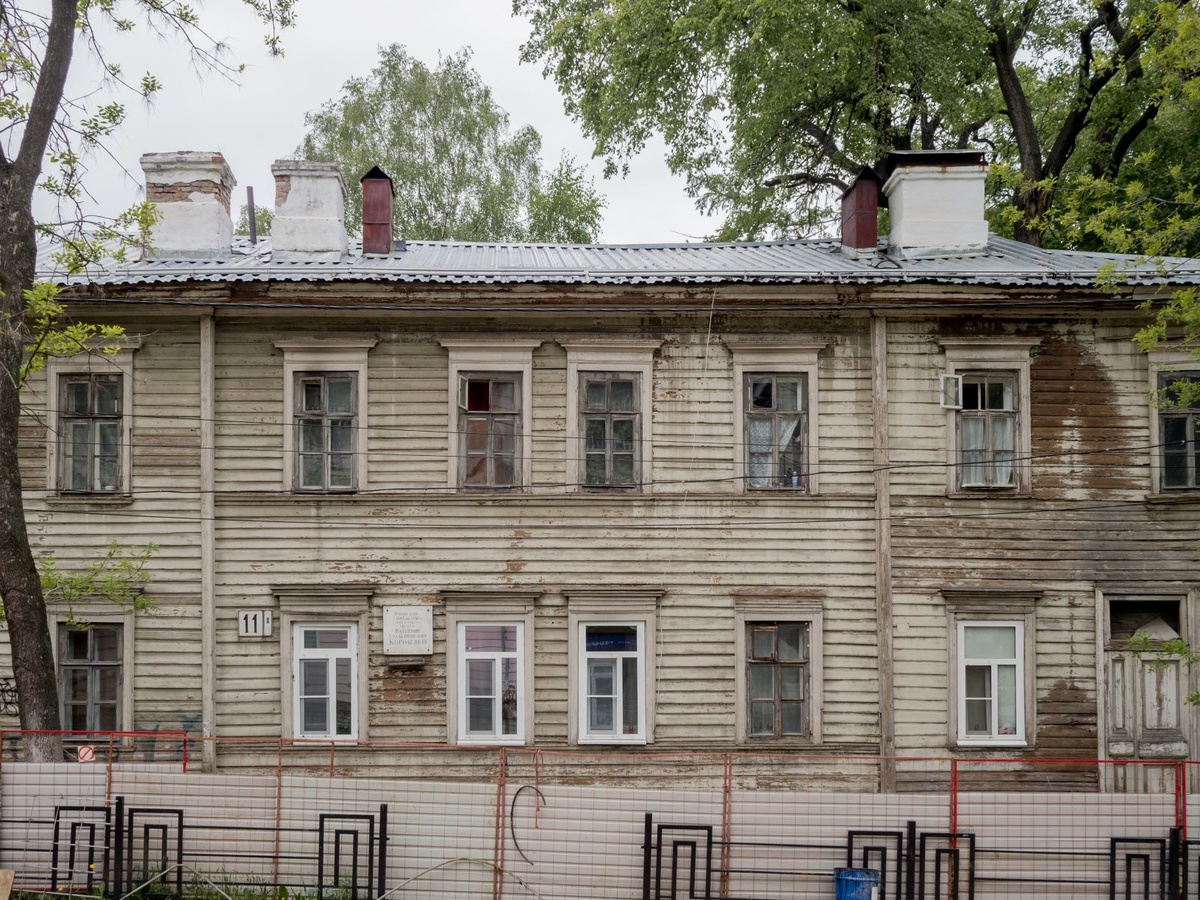 Исторический балкон дома, где жил Горький, восстановят к 800-летию Нижнего  Новгорода