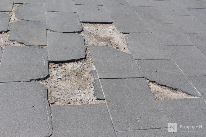 И снова провал: что не успели отремонтировать в Нижнем Новгороде после зимы — фоторепортаж - фото 78