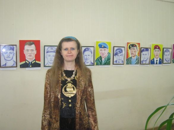 Художница из Новочеркасска создала портрет погибшего в СВО арзамасца - фото 1