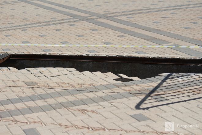 Опасные лестницы и разбитая брусчатка: что не успели отремонтировать  в Нижем Новгороде после зимы - фото 118