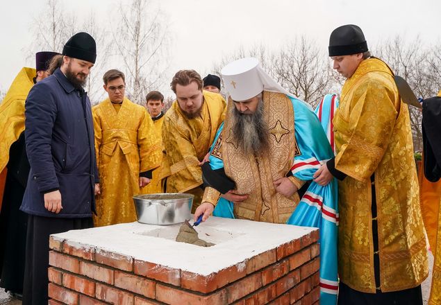 Митрополит Георгий совершил чин закладки храма в Нижнем Новгороде - фото 2