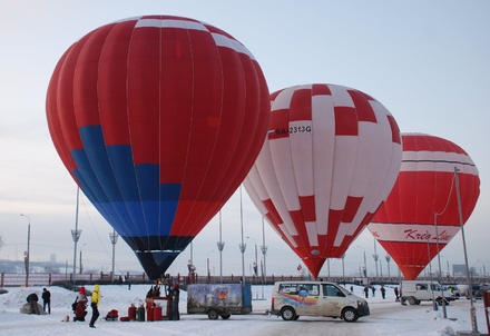 Гонка на воздушных шарах стартовала в Нижнем Новгороде (ФОТО)
