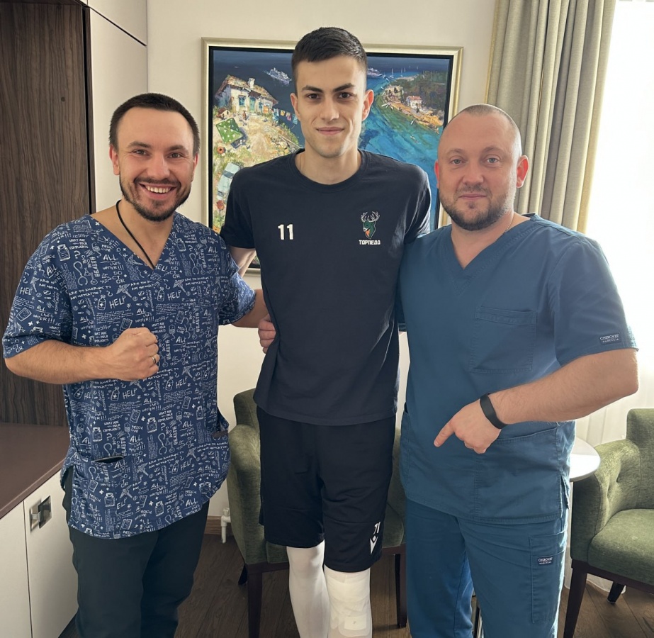 Нападающий нижегородского &laquo;Торпедо&raquo; пережил операцию на левой ноге - фото 1