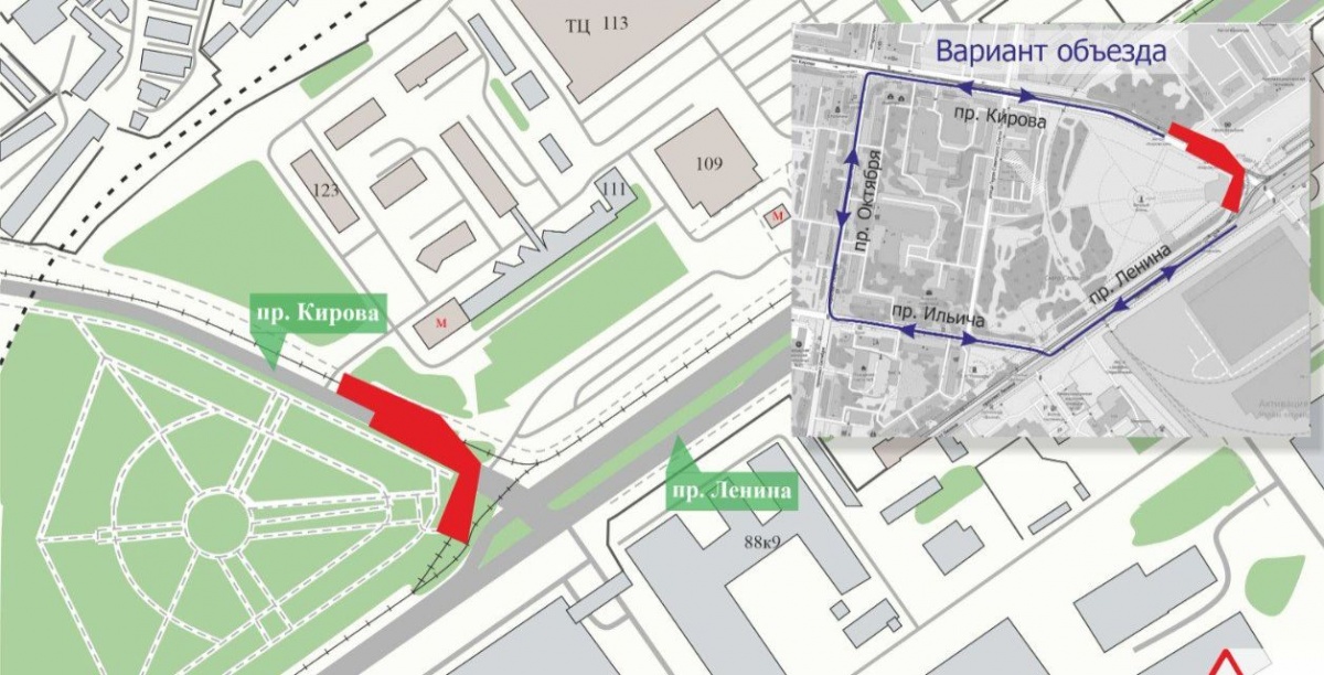 Ограничения для транспорта на проспекте Кирова в Нижнем Новгороде продлили - фото 2